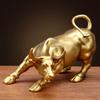 Wall Street Bull Market Trend Desktop Decoration Resin Ornaments Home and Office Decorations Soaring Ornaments Handicrafts