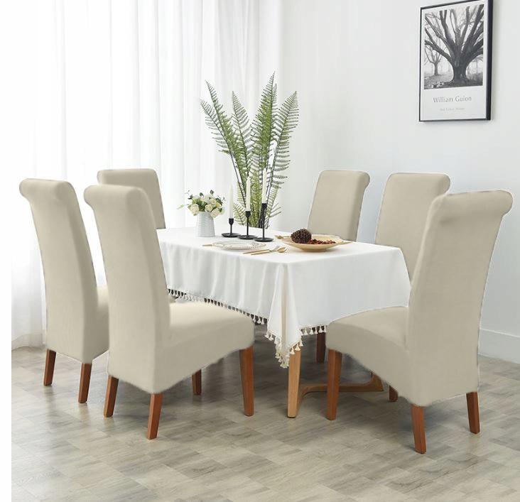 Cover For Sloping Chair Xxl Cream Ecr Velvet