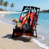 Sodom Band Fashion Beach Towel: Ideal for Summer Adventures Soft, absorbent and quick drying suitable for swimming and bathing