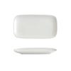 Gold-Rimmed Ceramic Rectangular Towel/Soap Dish