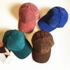 Cap Corduroy Baseball Unisex Peaked Caps Solid Color Hat Fashion Casual Gift