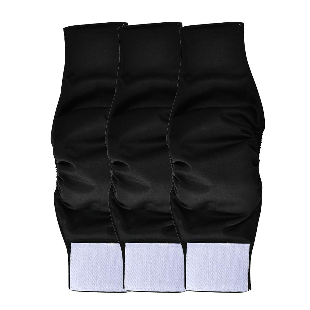 3 Stück wiederverwendbares Bauchband für männliche Hunde Waschbare Haustier-Hundeunterhosen Physiologische Hosen Kurze atmungsaktive Welpenwindeln Wickelzubehör (as the picture,XS (Waist 17-23cm))
