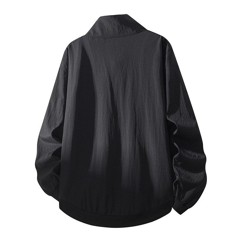 Foreign Trade Export Overplus Order Men's Jacket Spring and Autumn Loose Casual Waterproof Coat Top Men's Coat Fashion