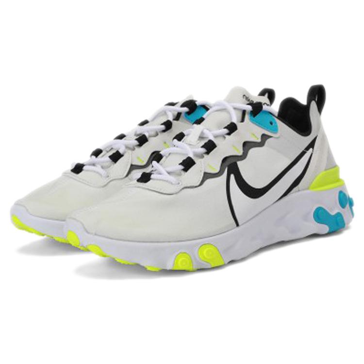 Nové Nike React Element 55 'White Blue Fury Volt' CZ8652-104
