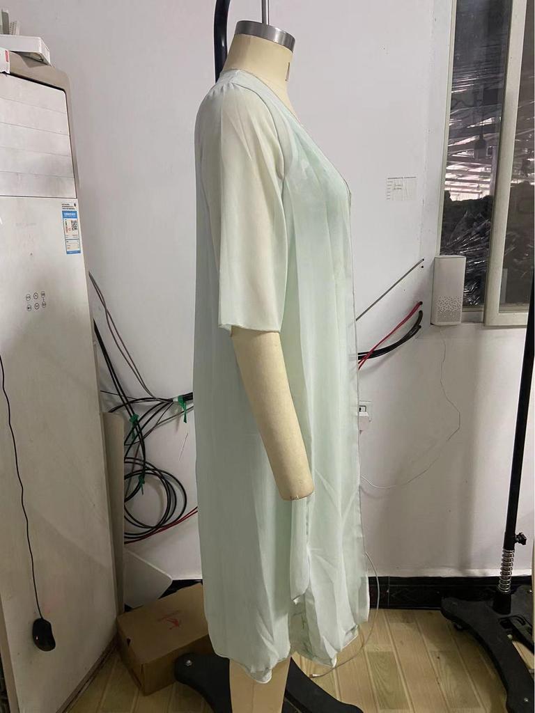 Rochie de vară pentru femei, cu imprimeu floral, croială slim, din două piese