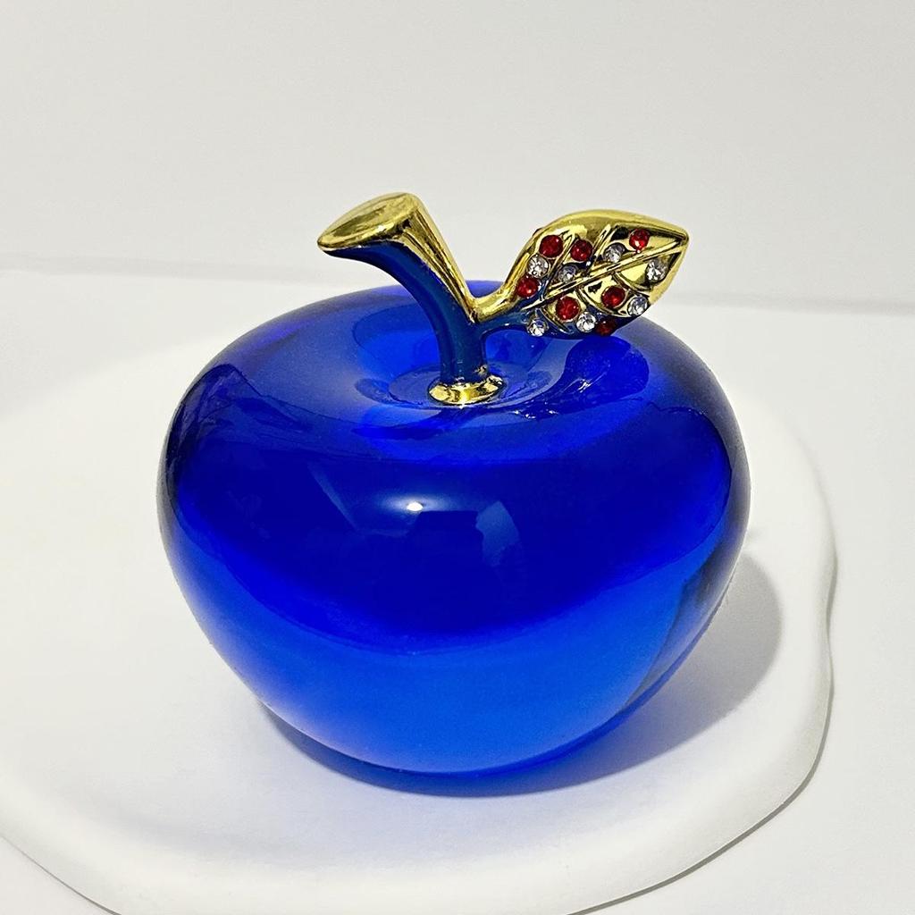 Kristallapfel-Ornament: Romantisches Weihnachts- & Hochzeitsgeschenk für Sie