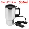 12 Heating Cup Stainless Steel Heated Mug for Water