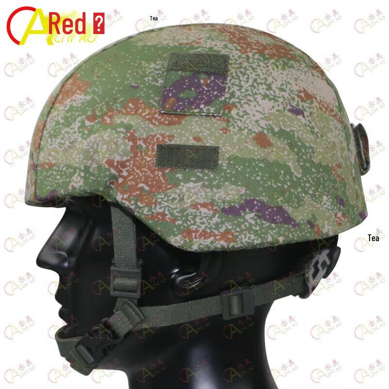 M19 Tactical Helmet with Reversible Camo Cover