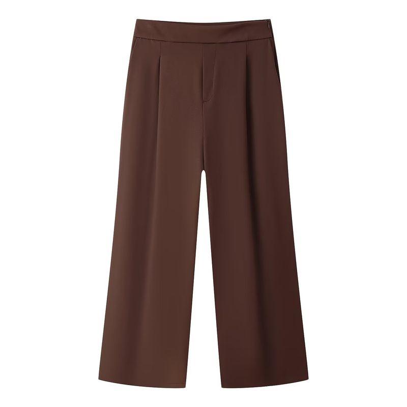 Kaslead New Arrival Women's Clothing Fashion Style Fashion V-neck off-Shoulder Top and Trousers 5070004 5070005