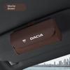 Car Mounted Eyeglass Case, Car Storage, Sunglasses Holder For Dacia Duster Logan Sandero Lodgy Dokker Stepway Mcv 2 Solenza Largus