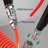 Multifunctional Air Blow Guns Extensible Nozzle Pneumatic Tool Antislip Handle for Dust Cleaning Comprehensive Cleaning
