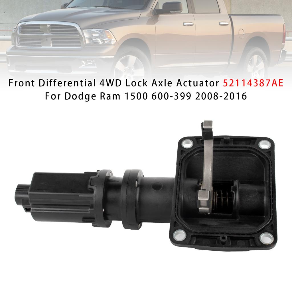 Attuatore Blocco Assale Differenziale Anteriore 4WD Per Dodge Ram 1500 600-399 2008-2016