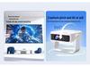 Compact Home & Dormitory Projector: Phone/Computer Connect, Screen Mirroring for Wall/Ceiling