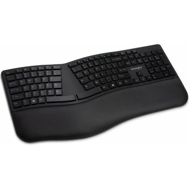 Clavier Sans Fil - KENSINGTON - Pro Fit Ergo - QWERTZ - Courbé - Repose-poignets