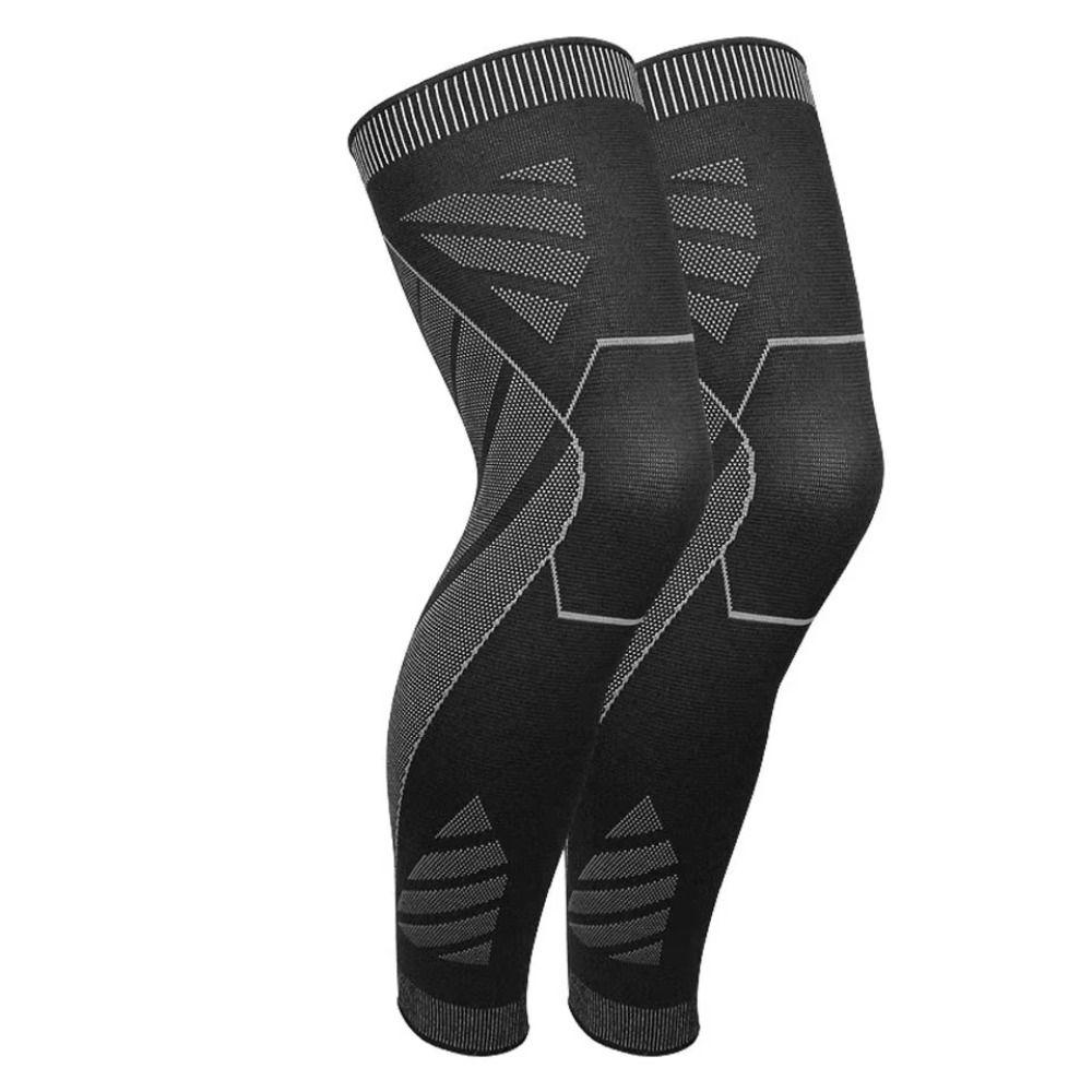 Slijtvaste Fitness Kniebeschermers Zweetabsorberende Compressie Knie Sleeve Dames Mannen