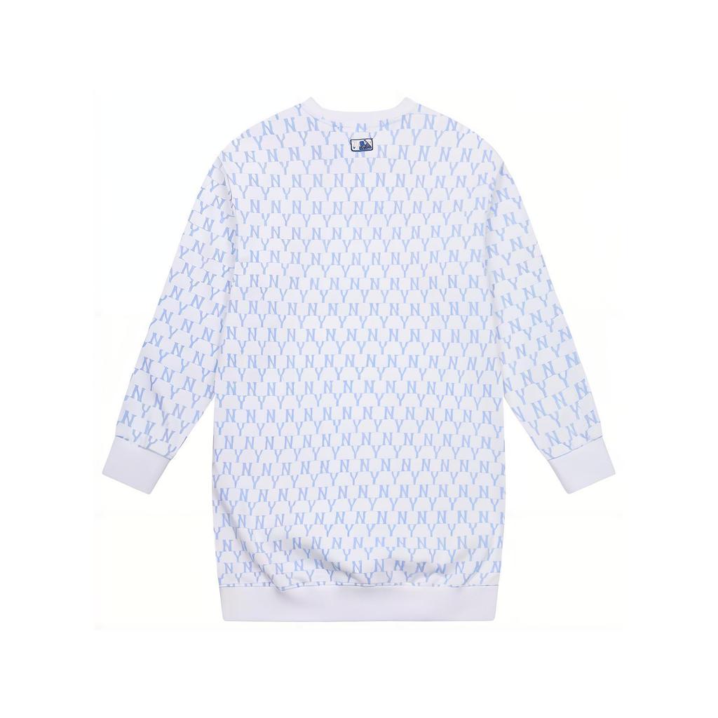 New MLB Old Flower Dress Women's White 31OP03111-50W