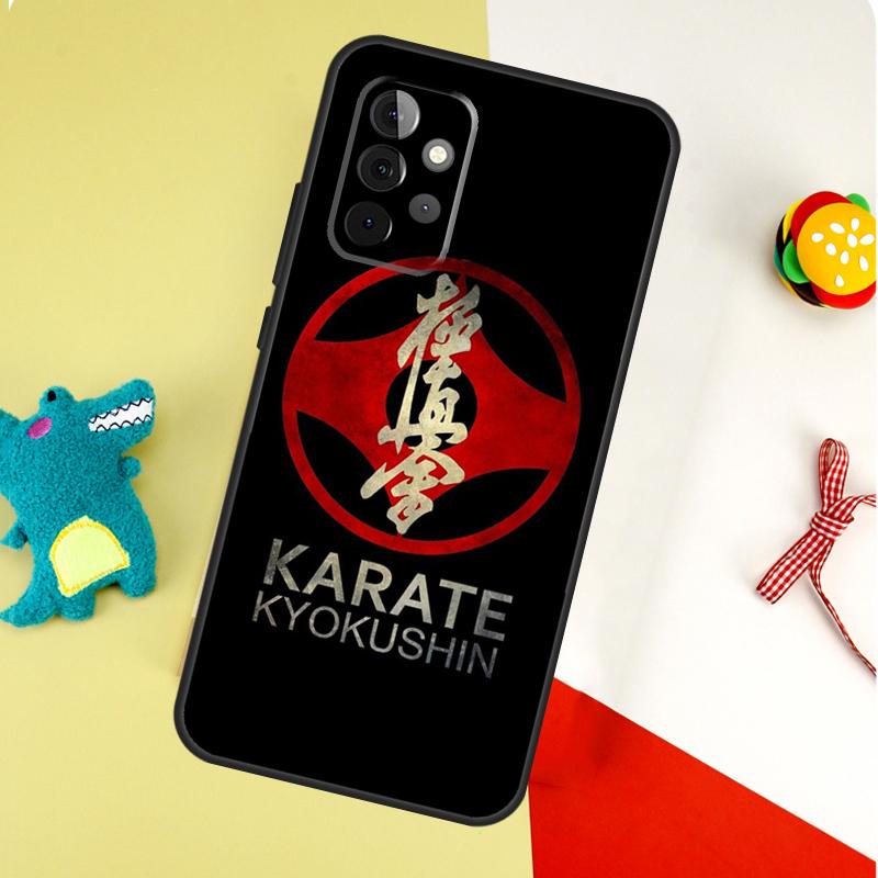 Kyokushin Karate Symbol For Samsung Galaxy A54 A34 A14 A55 A35 A15 A53 A33 A13 A05 A06 A16 A22 A32 A52 Phone Case Samsung A34 5G