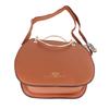 Woman Fashion Handle Bag with Adjustable Straps Cute Animal Pendant Decorations PU Leather Shoulder Bag Deep Yellow