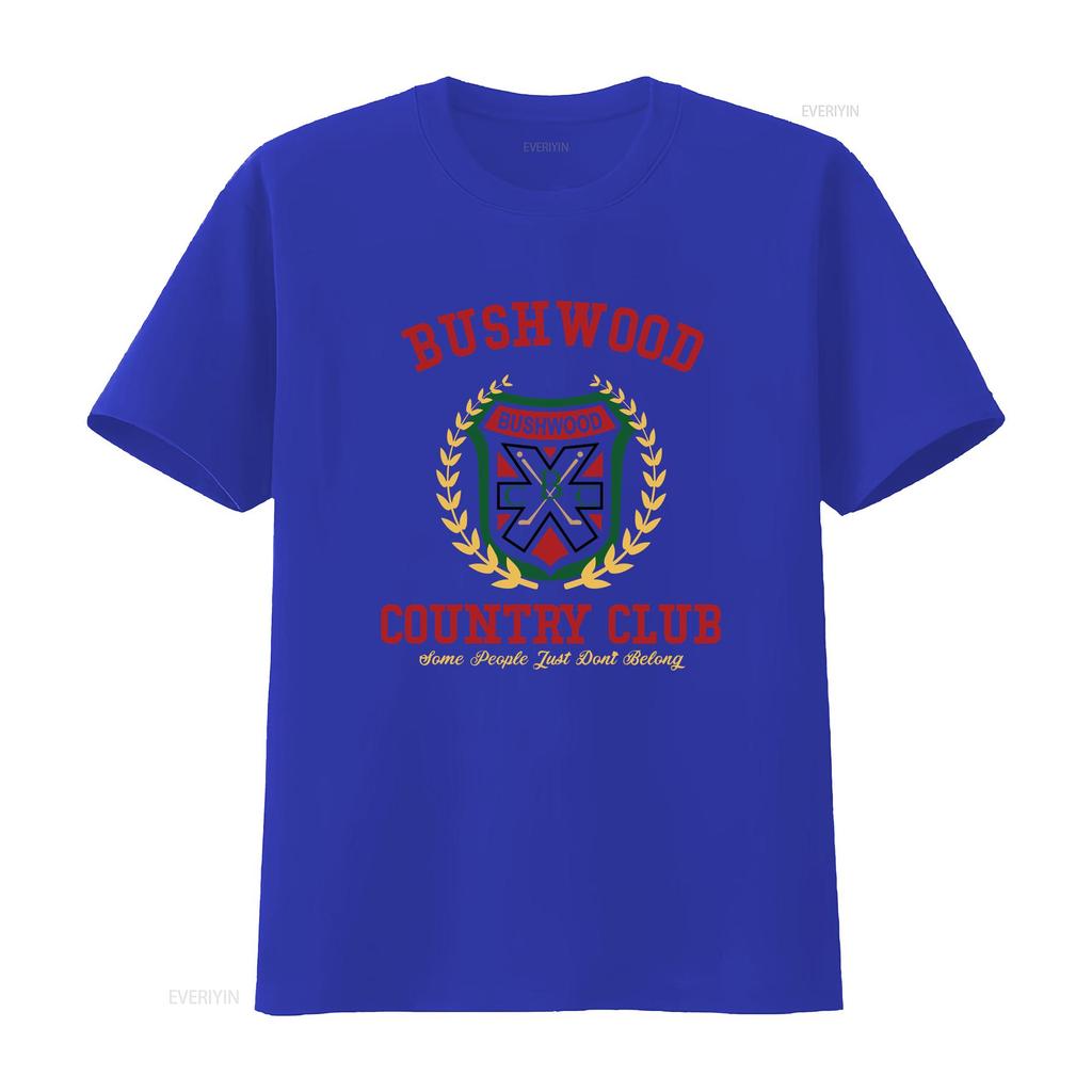 New Bushwood Country Club Caddyshack Unisexs White T Shirt Funny Size S To 5xl Vintage Stylish Casual Homme Stretched