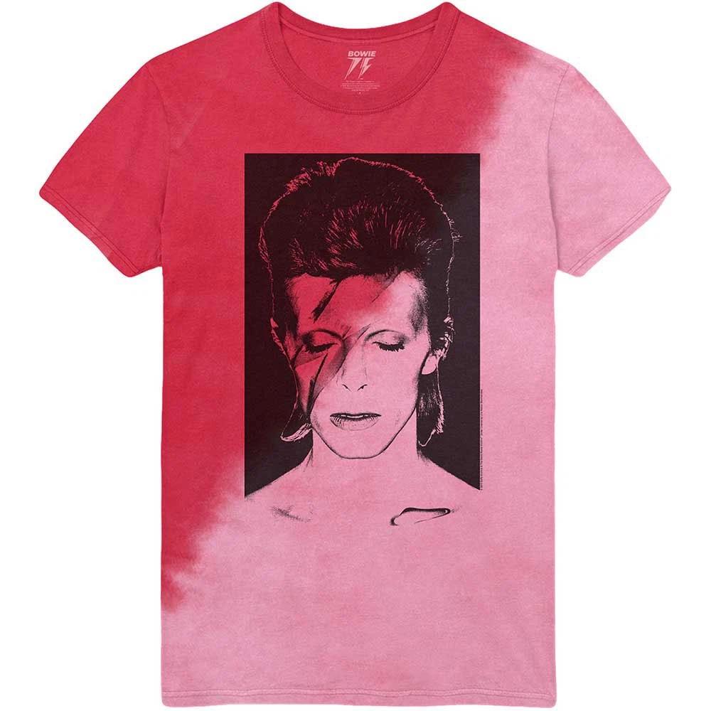Men s David Bowie Aladdin Sane T-shirt Medium Red M