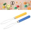 6Pcs Multi-Color Mix Button Hook Tool One-Handed Locks Portable Button Hook  For Seniors