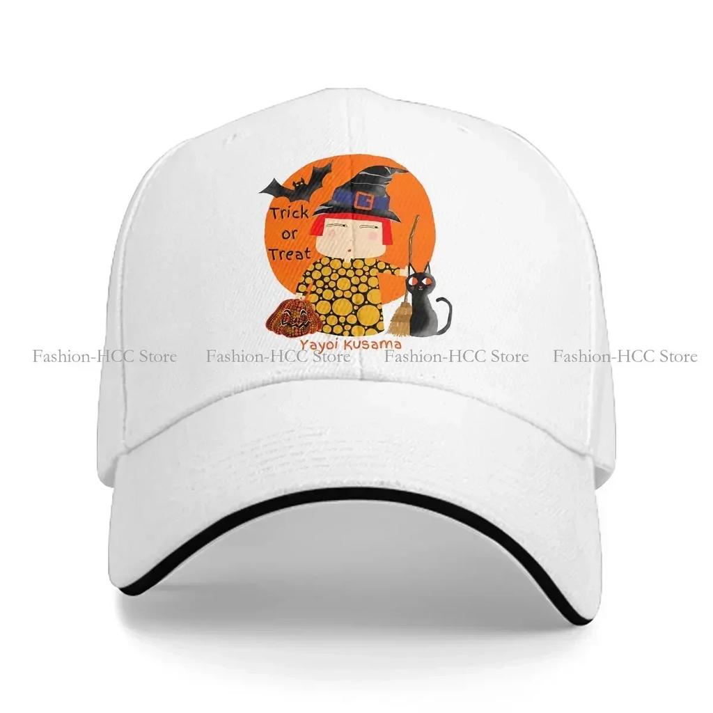 Halloween Baseball Cap Unisex Hats Women Visor Protection Snapback Yayoi Kusama Caps