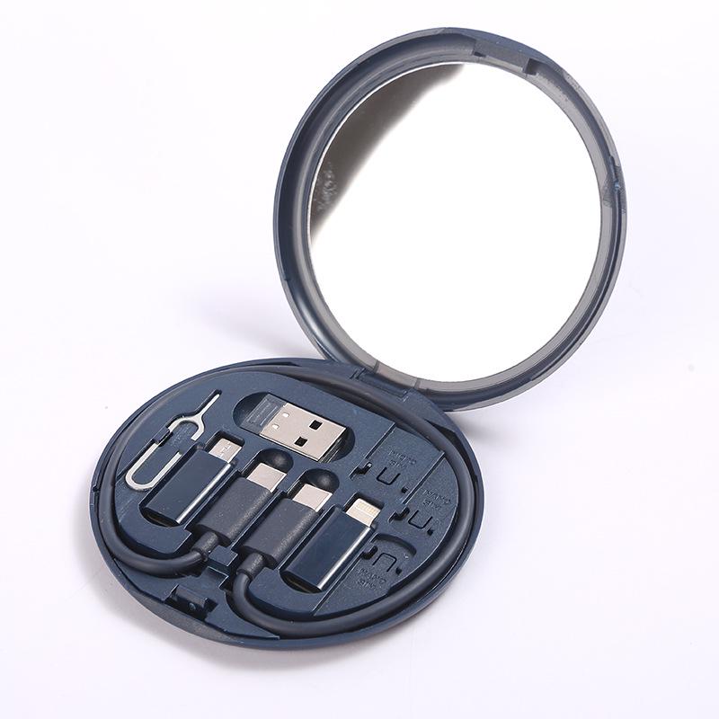 60W Fast Charging Multifunctional Android USB Data Cable with Storage Box