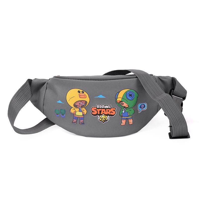 Cartoon Cute Children's Fanny Pack, Male and Female Babies, Fashionable One-shoulder Messenger Bag, Trendy Children's Robot Children's Breast Bag