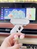 Creative Car Phone Holder - New Model with Non-blocking Air Vent and Navigation Extension Bracket