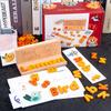 Wooden Alphabet Building Blocks For Kids Learning And Early Education Toy For Parent Child Play