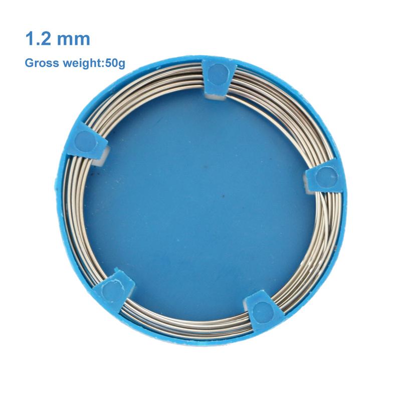 Zahnkieferorthopädie Edelstahl Bogendraht Zahnmedizin Bogendraht Zahnarztmaterialien Chirurgische Instrumente 0,5-1,8 mm Oral