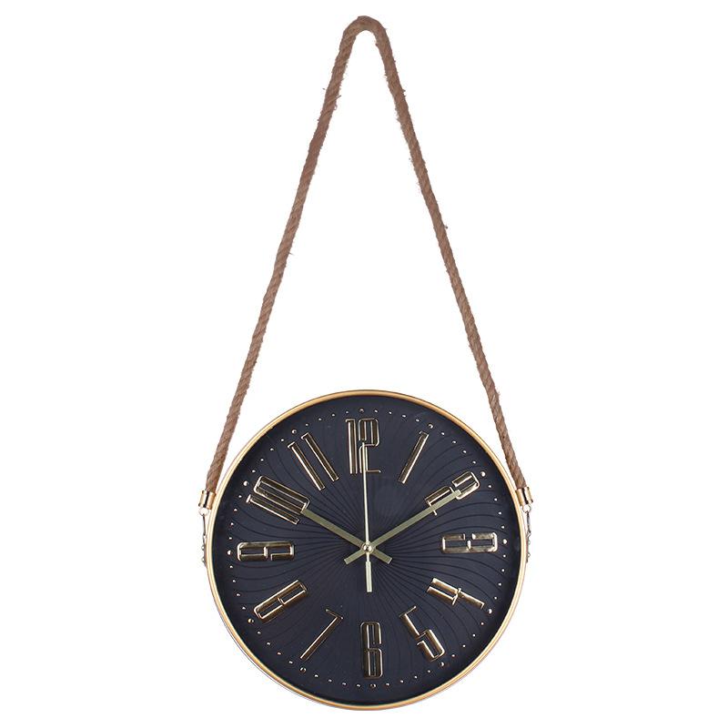 Clocks, Living Room, Silent Wall Clock, Simple and Fashionable Wall-mounted Clock, Home Three-dimensional Digital 12 Inches 30CM
