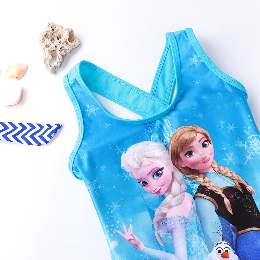 2020 New Frozen One-Piece Swimsuit for Girls