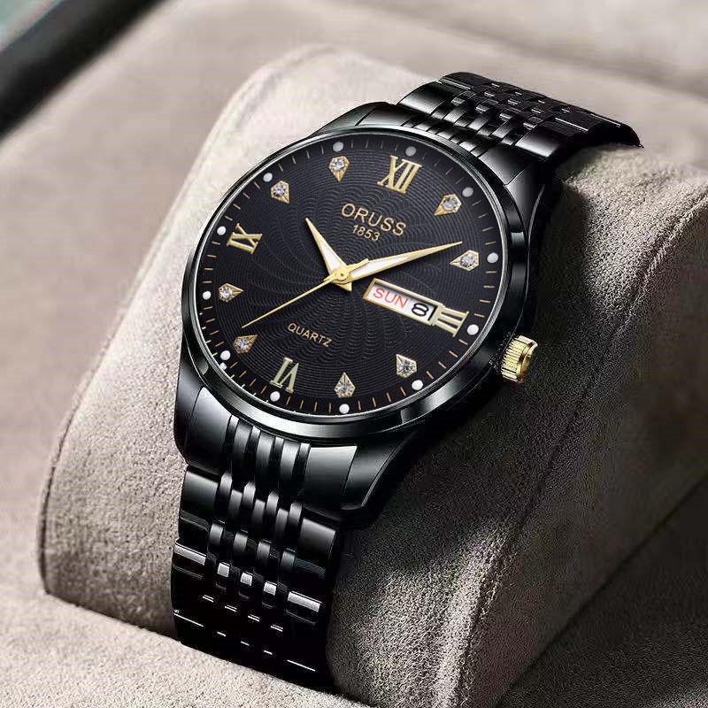 Men'S Watch, High-End Atmosphere, High-Grade Gentleman Classic Versatile Personality Trend, Handsome Waterproof Luminous Light