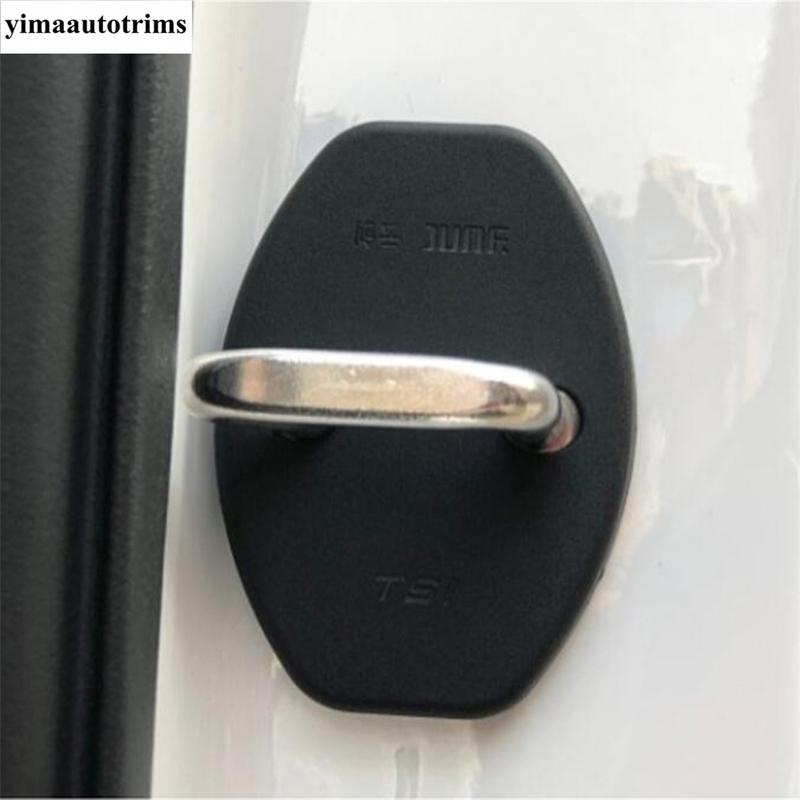 Car Door Stop Limit Rust Lock Protection Cover Trim Fit For Volkswagen T-Roc T Roc 2018 - 2025 / Tiguan 2014 - 2025 Accessories