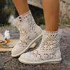 Summer Sandals, Women's Sandals, Net Boots, Hollow Boots, Spring and Autumn Single Boots, Thin Models