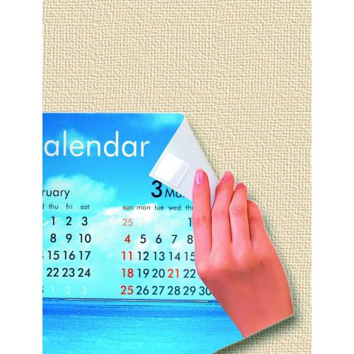 3M Scotch dobbeltsidig tape oppslagstavlefaner for tapet 21 x 21 mm 20 stykker 8602S