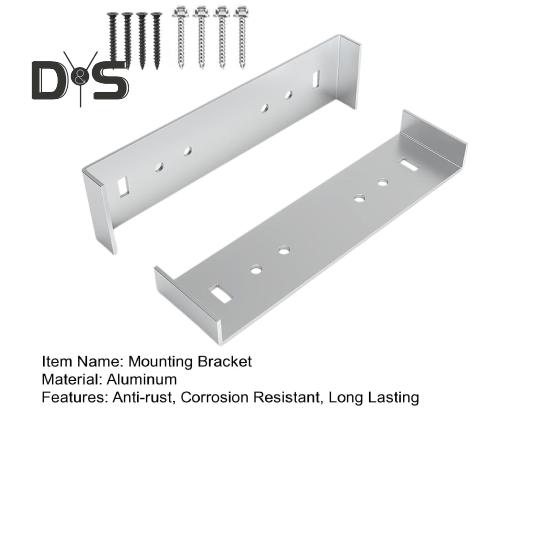 2 szt. Metalowy wspornik montażowy skrzynki pocztowej ze śrubami odporny na rdzę, odporny na korozję mocny nośny zestaw do montażu skrzynki pocztowej