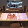 Karol G Large Size Mouse Pad Large Gaming Table Cushion Non-slip Laptop Tablet Big Mousepad XXL Mat Mini PC Playmat With Lock edge