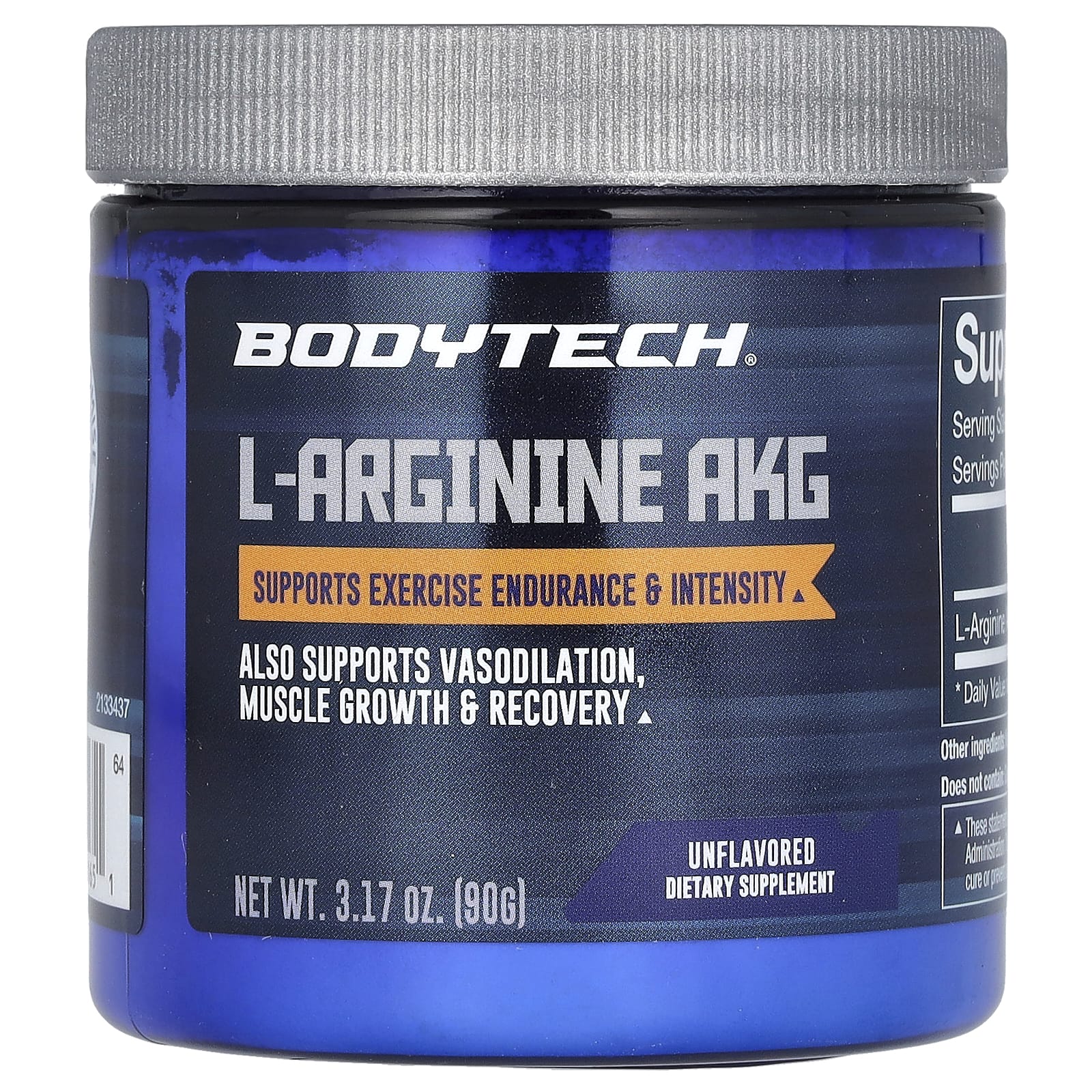 

L-Arginine Akg Powder, Unflavored, 90G(3.17Oz)