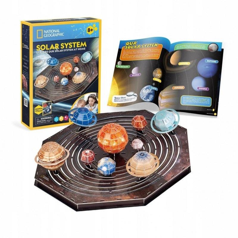 Cubic fun Entdecke unser Sonnensystem National Geographic 173 Teile. ds1087h