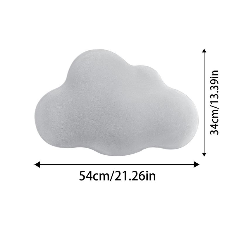 Cloud Pillow Cute Waist Rest Cushion 54x34cm/21x13inch Cute Cloud Waist Rest Cushion Comfortable Bedrest Reading Pillows For