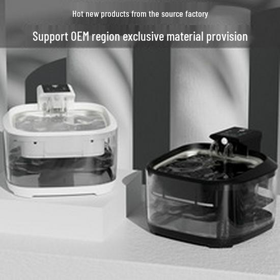 Smart Cat Water Fountain with Automatic Filtration System
