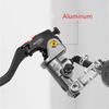 Pair CNC 19 RCS Motorcycle Brake Master Cylinder Cable Clutch Radial Brake Pump 22mm Universal For Honda Yamaha Kawasaki Suzuki  With Aluminum Switch
