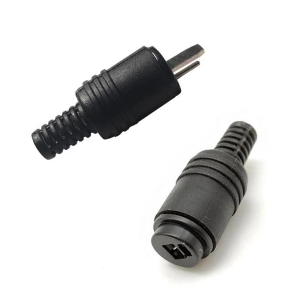 2 Pin DIN Hi-Fi Speaker Plug Cable Audio Connector Male Female 2-pin Speaker Connector 220V 1A 10000-1000 Times Plugging Life