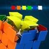 Moyu RS4M Magnetic Speed Cube 4x4 Stickerless Magic Cube Puzzle Toy