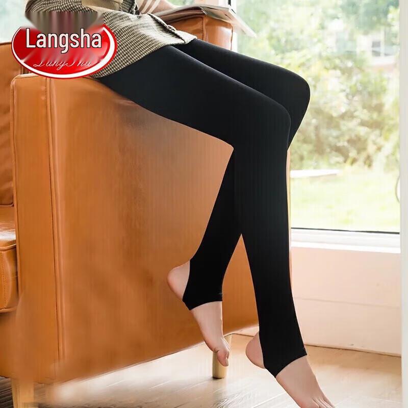 Langsha Women's Thermal Opaque Tights