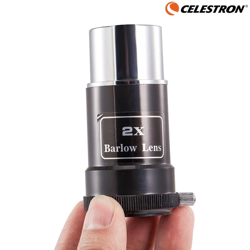 Celestron Astronomical Telescope Accessories Professional Stargazing 2X Barlow Lens High Magnification Extension Lens Hd