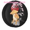 Samurai Japanense Cheems Meme Spare Tire Cover Bag Pouch for Jeep Honda Waterproof Dust-Proof Car Wheel Covers 14" 15" 16" 17"