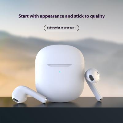 Bluetooth Sluchátka Bezdrátové Nabíjení Binaurální Vysoká Kvalita Zvuku Stereo Přenosná Mobilní Telefon Hovor Bluetooth Sluchátka